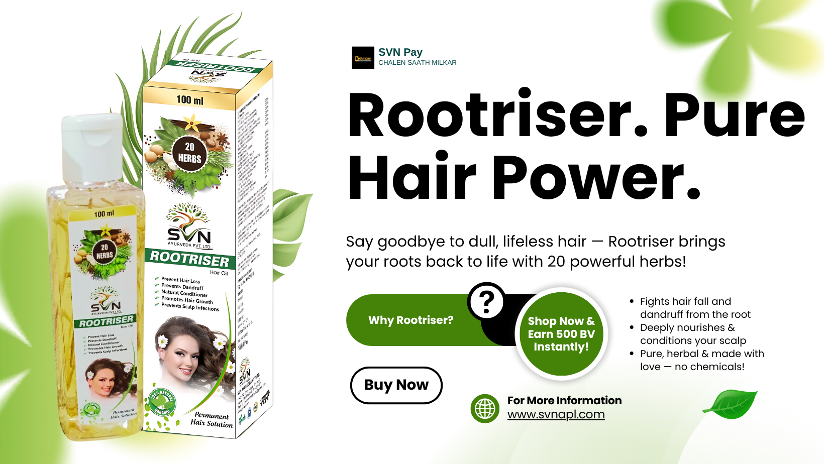 Rootriser - Pure Hair Power